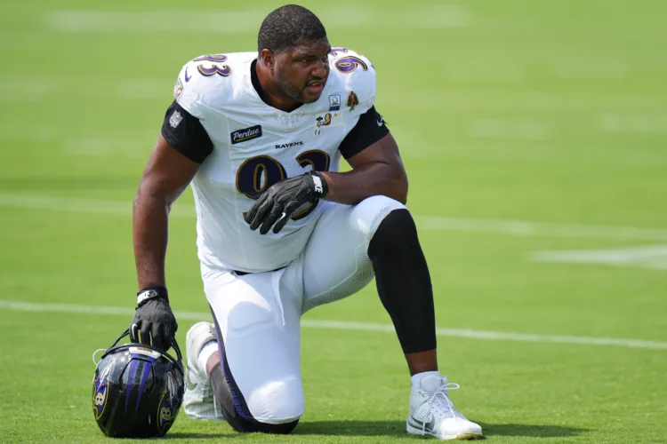 Ravens defensive lineman Calais Campbell says football brings him joy amid family tragedy